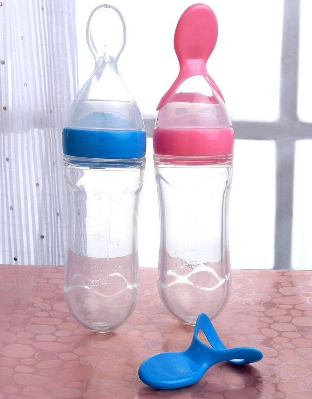 Feeding silicone spoon - Silicon, Plastic-image-0