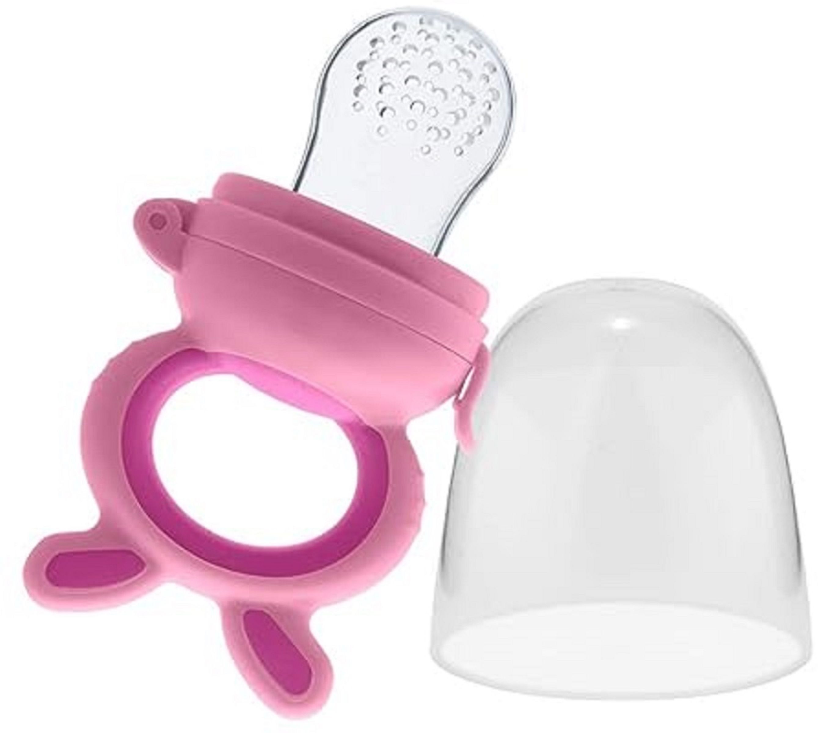 Bunny Silicone Food/Fruit Nibbler with Extra Mesh, Soft Pacifier & feeder Feeder- SILICON