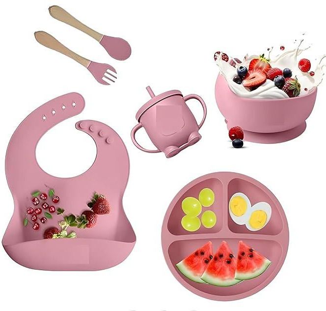 dm enterprise BABY FEEDING SET 6 PCS - Silicone-picture-34