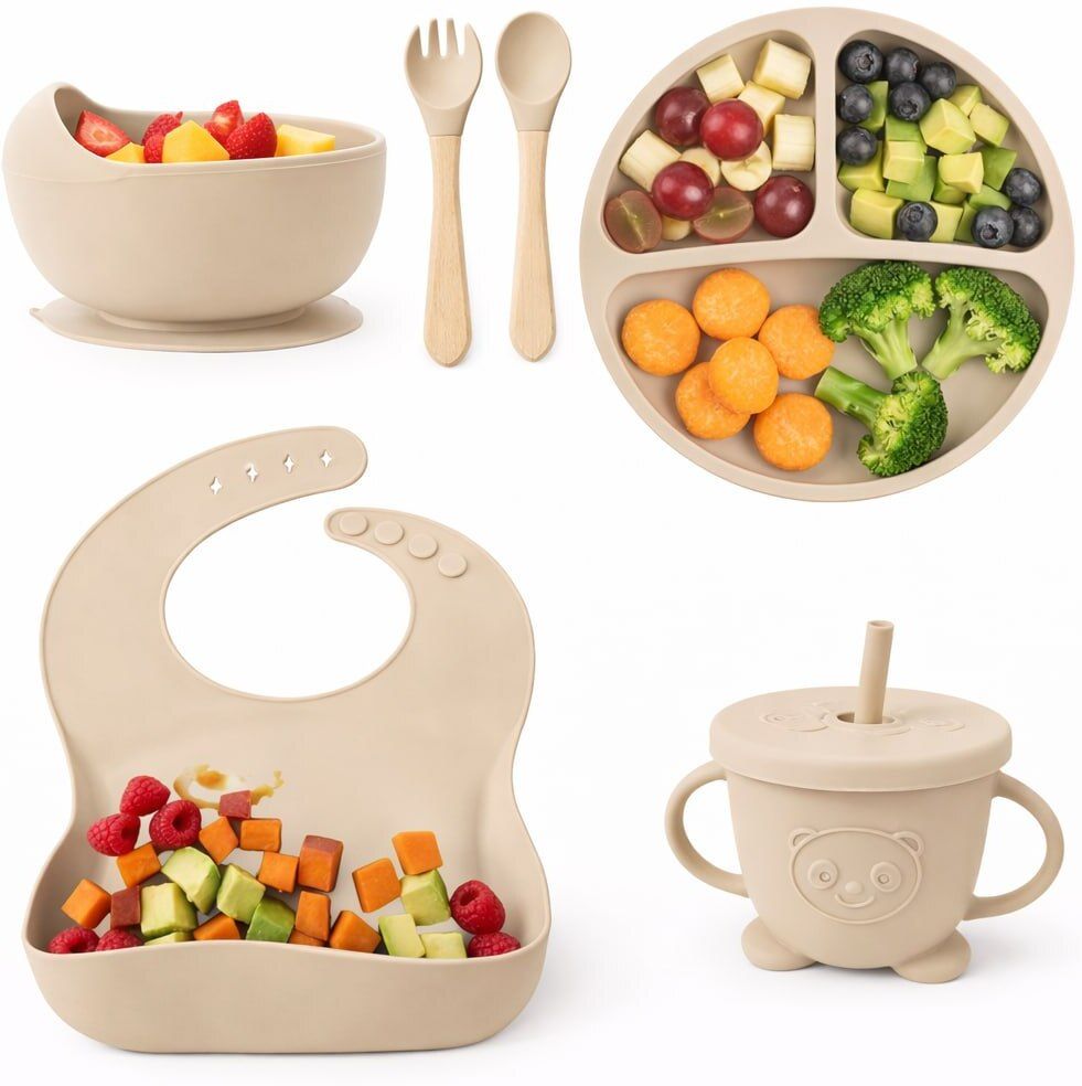 yopple Baby Feeding Essentials Set - Food Grade Silicone-picture-9
