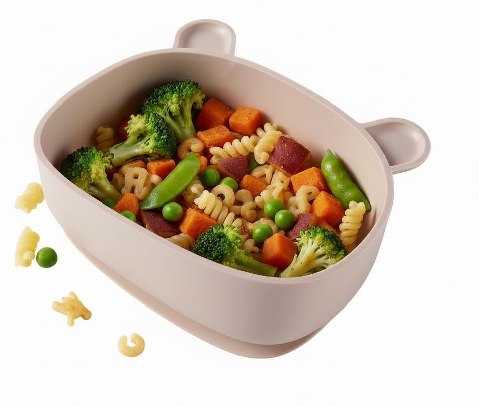 funblast Silicone Suction Bowl for Babies | Safe BPA-Free Feeding Bowl - Silicone-picture-35