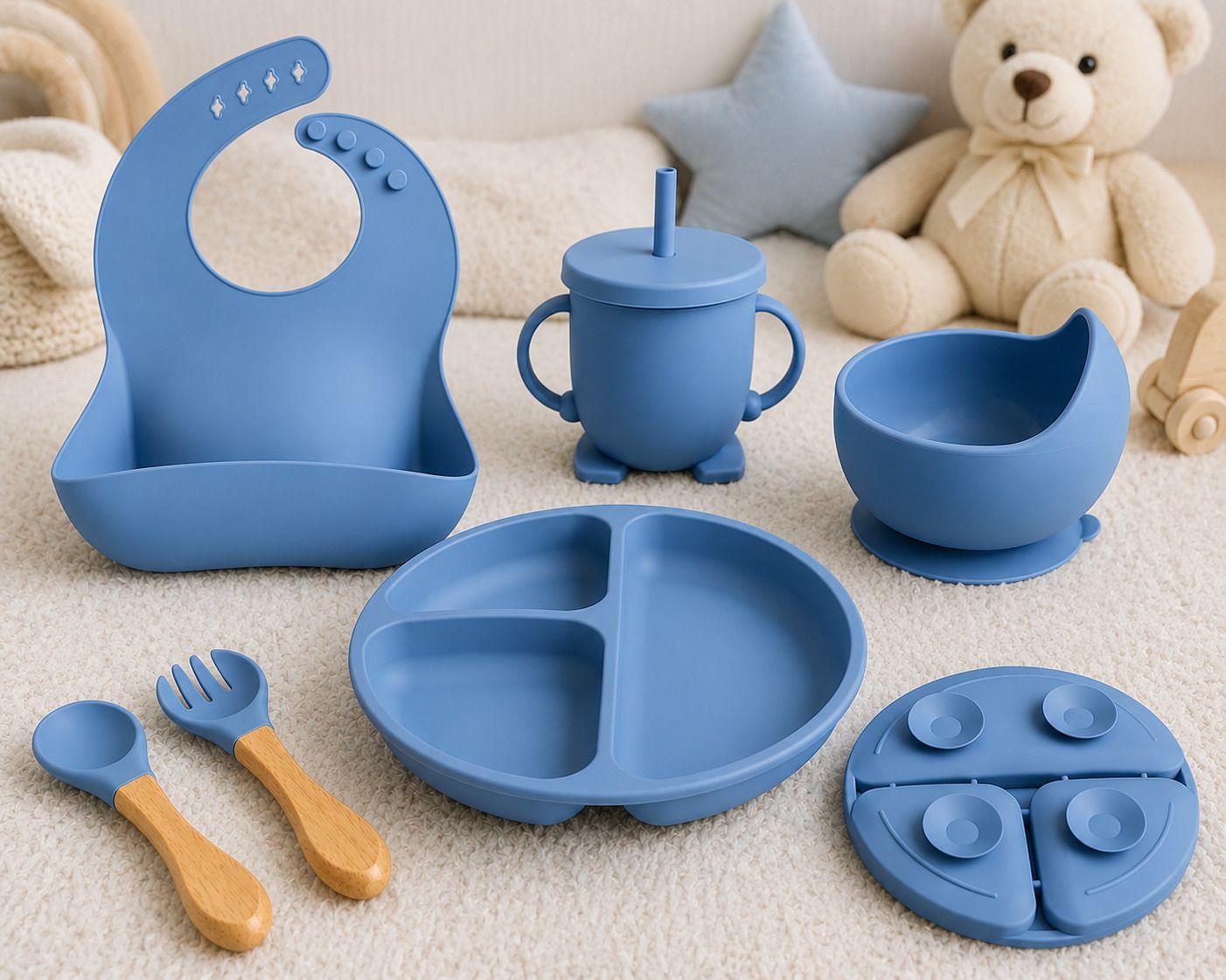 Premium Silicone Baby Feeding Set - silicone-image-16