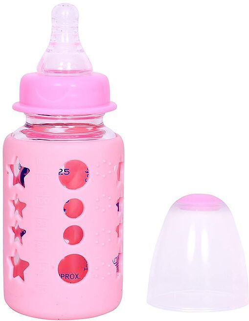 euodoo Baby Feeding Bottle 150ml Stylish Morden MT-12 - GIASS and silicone-picture-13