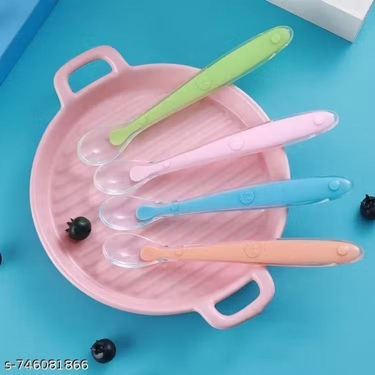 baby feeding spoon set -soft weaning spoons - silicone-image-20