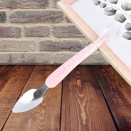 Multi-Use Bpa Free Fruit Scraping & Feeding Spoons- Plastic-image-25