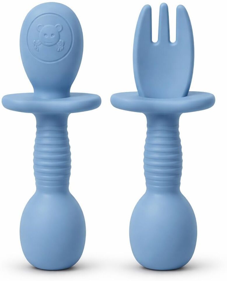 shreeoxa Baby Silicone Spoon and Fork Set - Food Grade Silicone-picture-11
