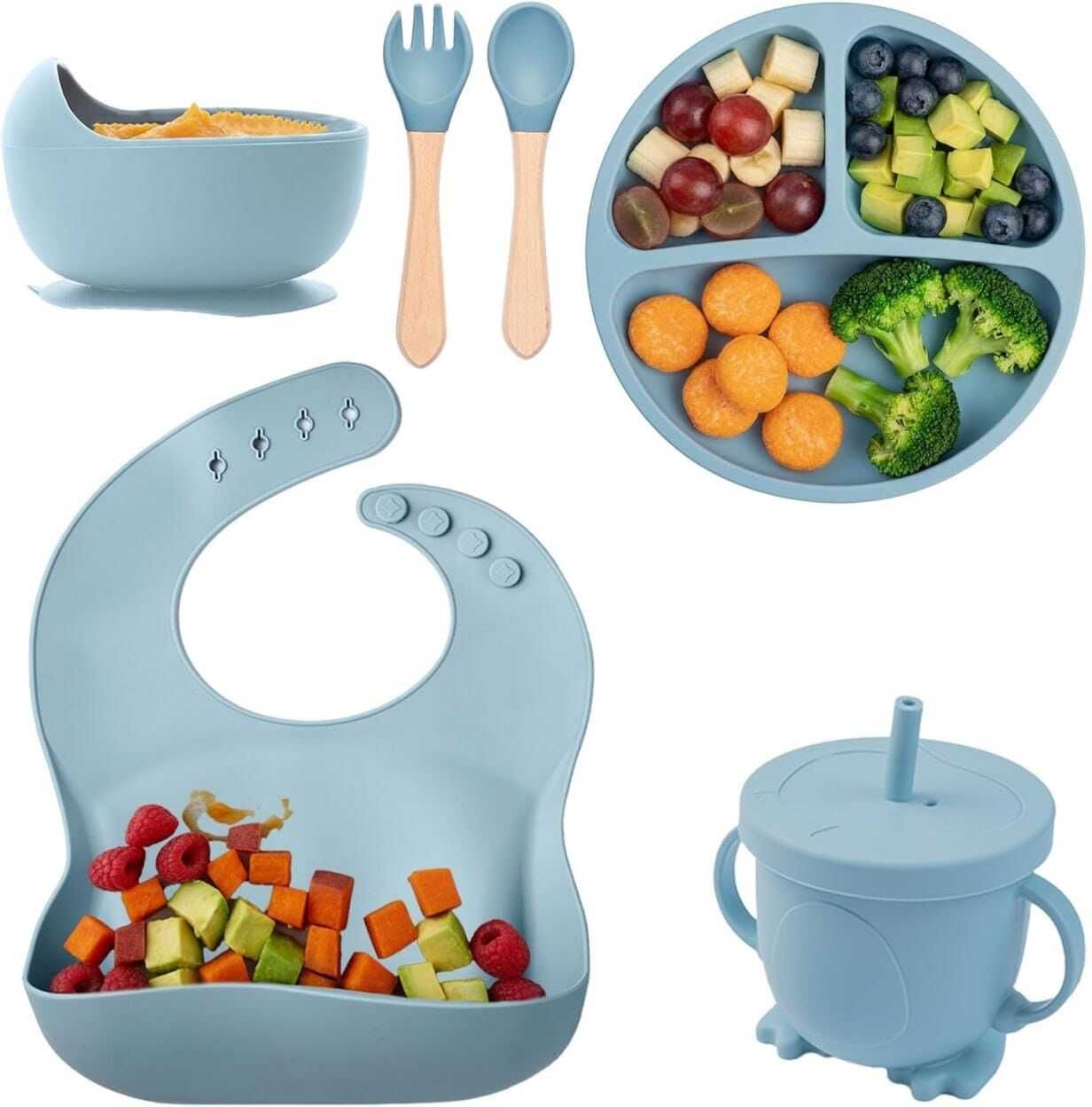 Baby Feeding Combo Set - Silicone-image-25