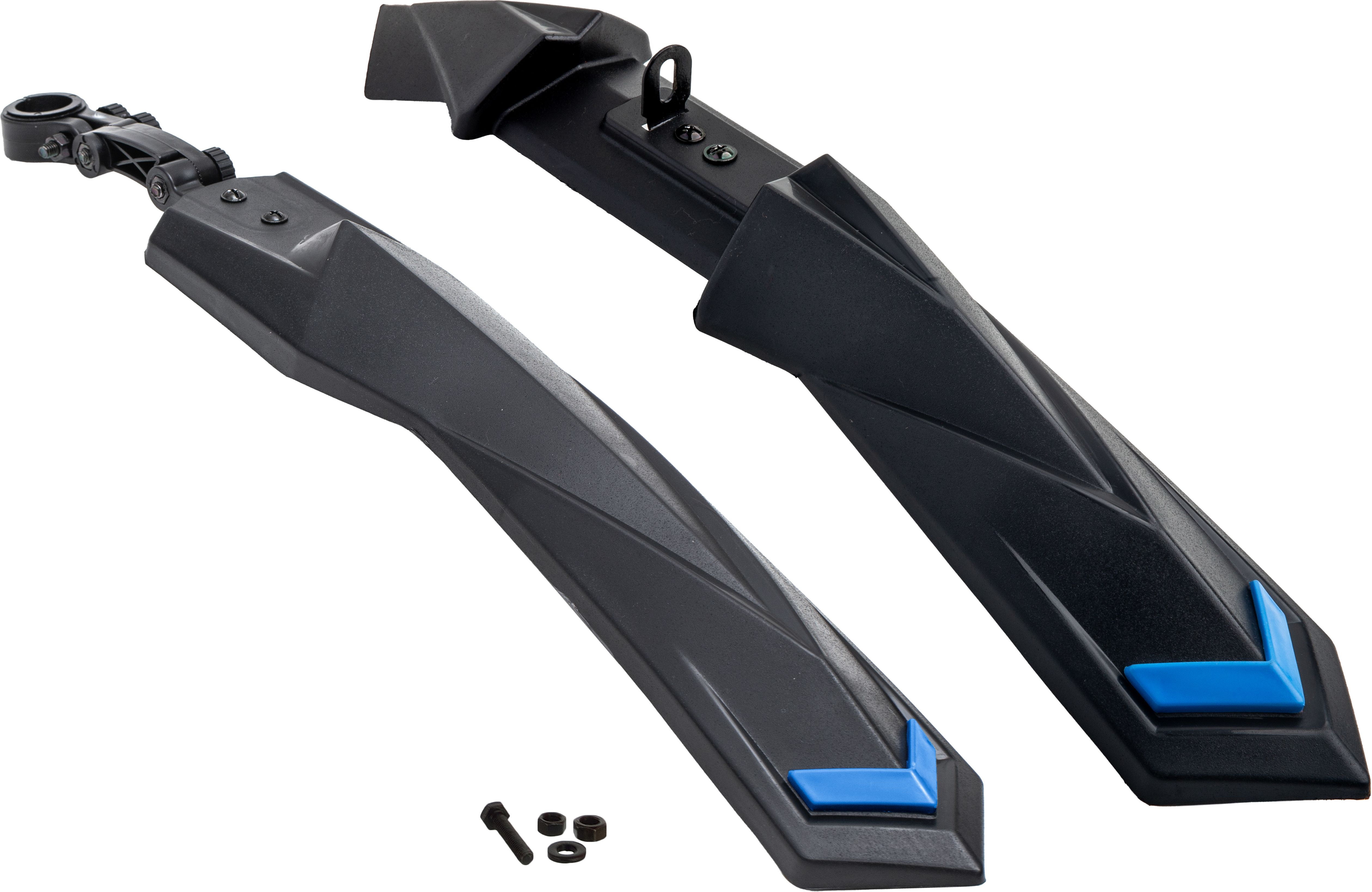 Bicycle MX2 Mudguard Fits 24", 26", V- Brake, MTB & ATB Cycles, NEW Clamp Model Clip-on Front & Rear Fender-image-41