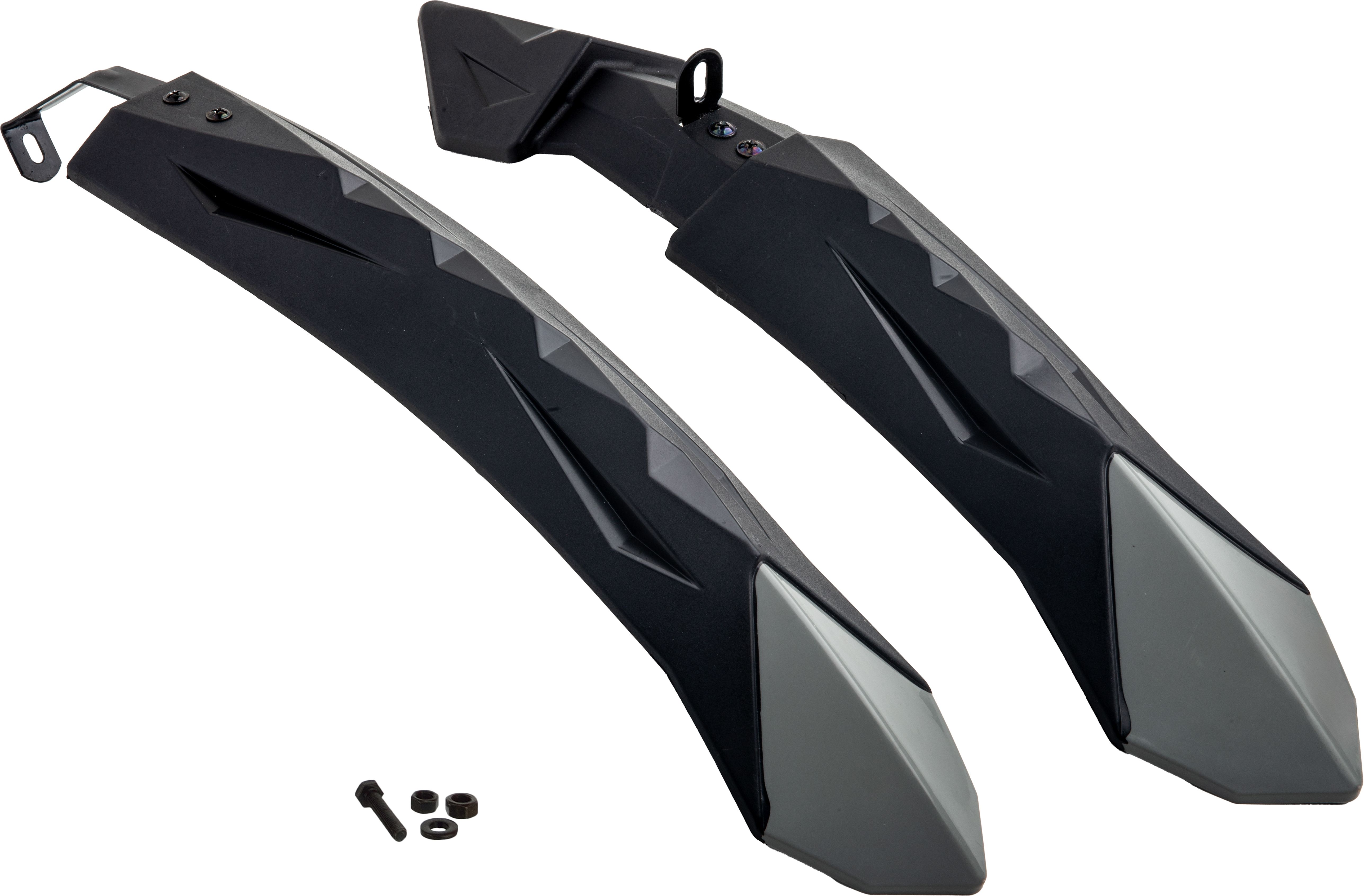 dark horse Bicycle DIAMOND Mudguard Fits 24",26", In Built Carrier Cycles also, METAL CLIP Clip-on Front & Rear Fender-picture-13