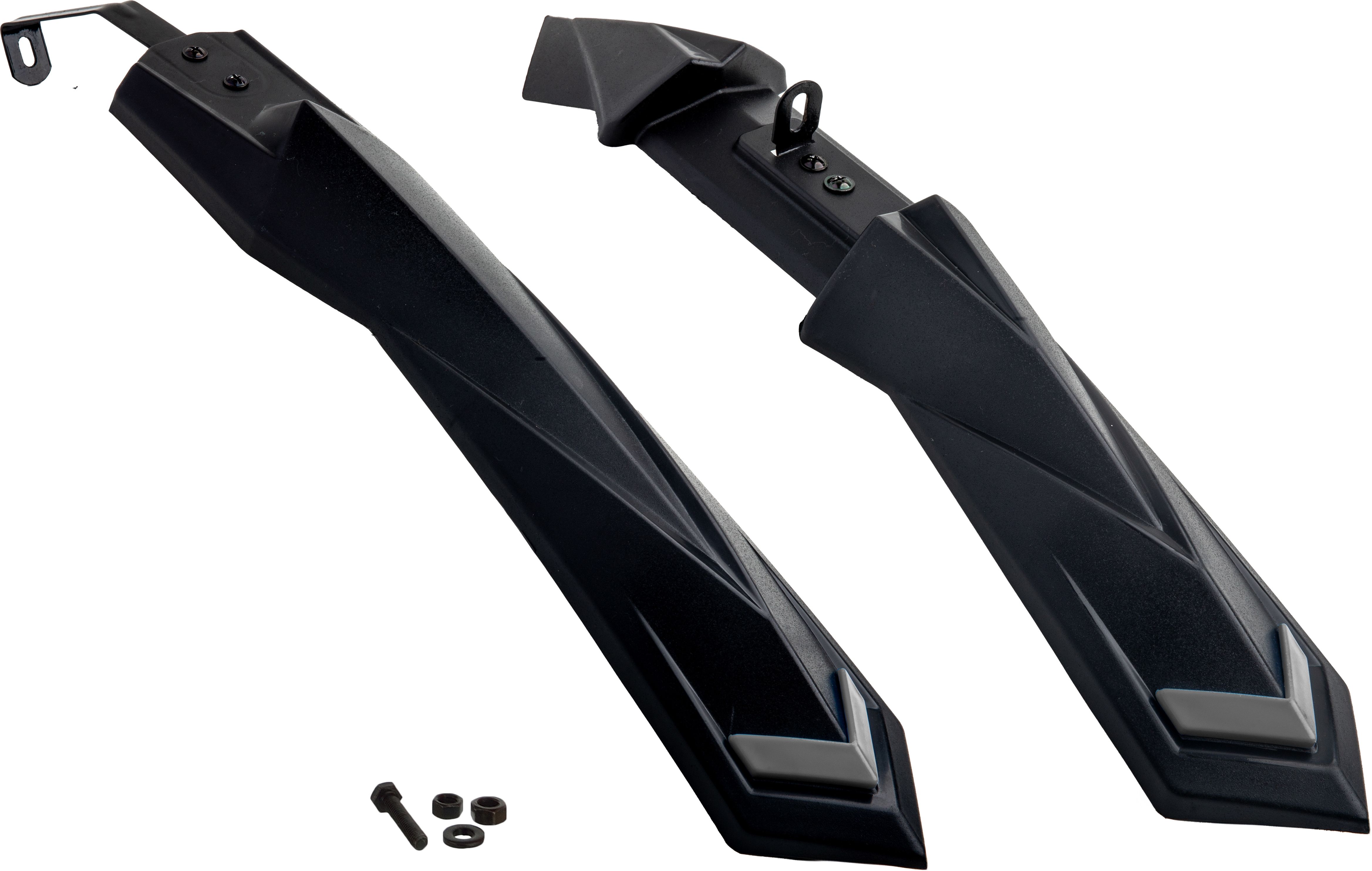 Bicycle MX2 Mudguard Fits 24",26", In Built Carrier Cycles, NEW Metal Clip Model Clip-on Front & Rear Fender-image-36