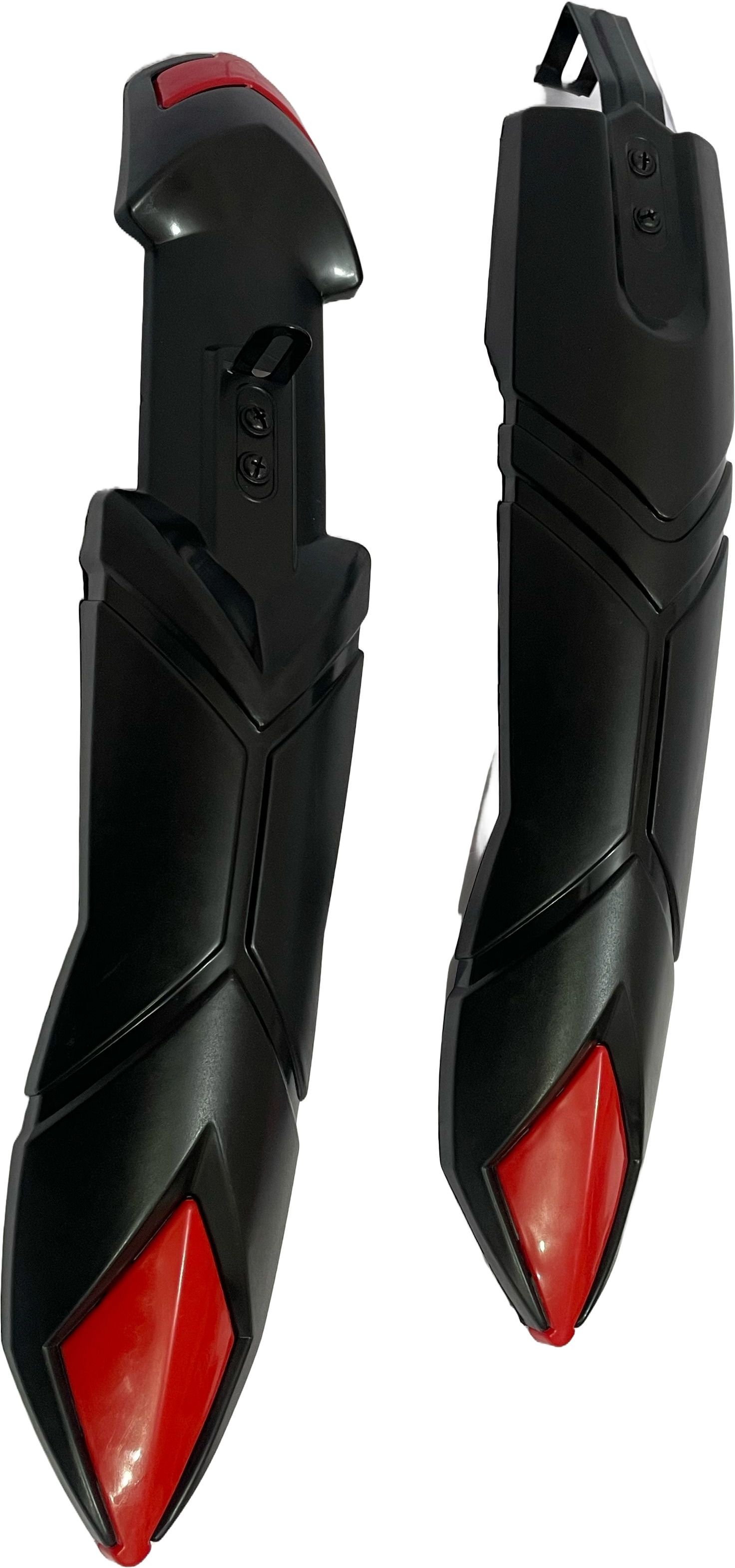 x strong Excel Grozo Model Red Mounting Bracket Full Length Front & Rear Fender-picture-27
