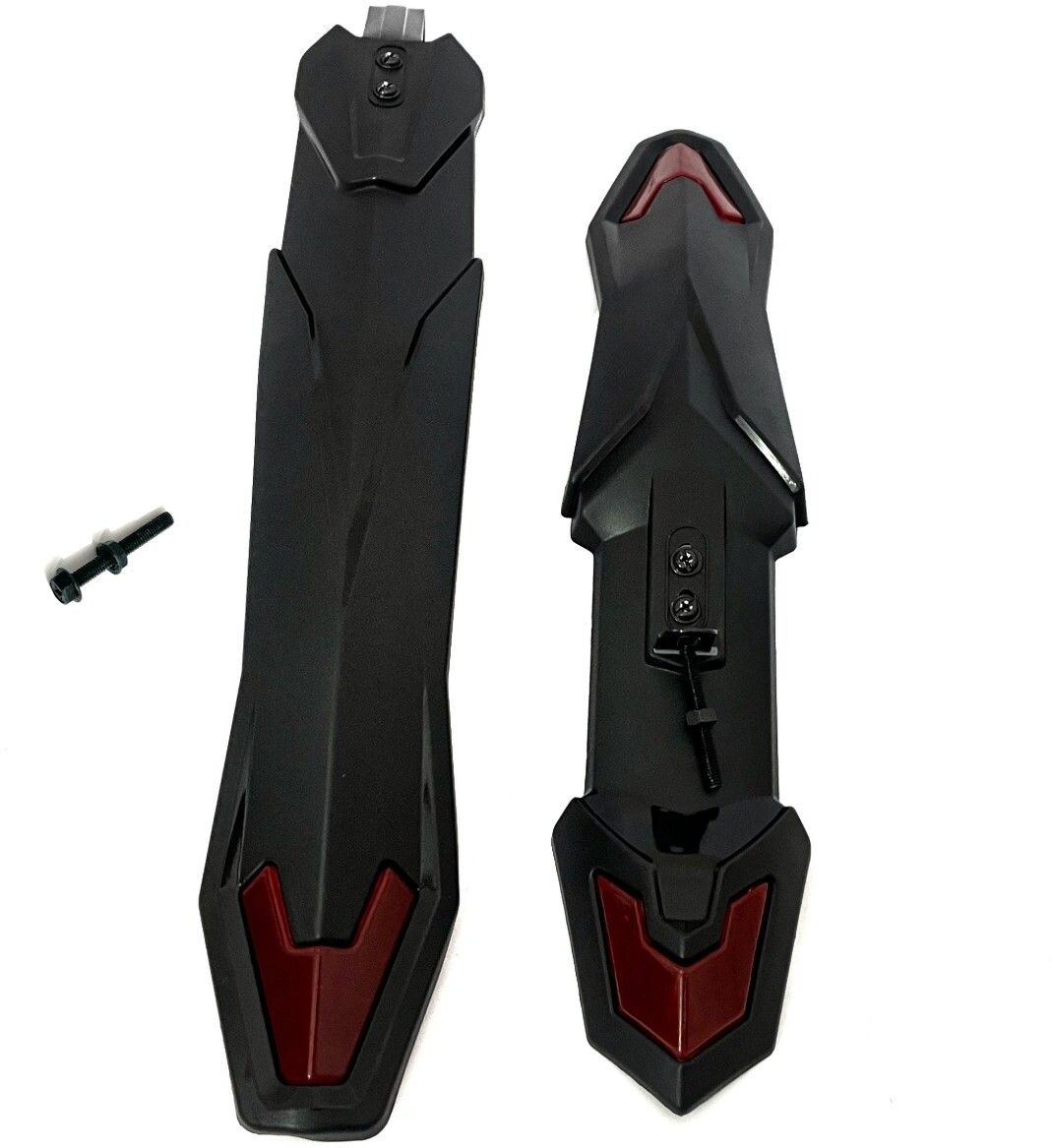 Plastico Model Red M/B Full Length Front & Rear Fender-image-8