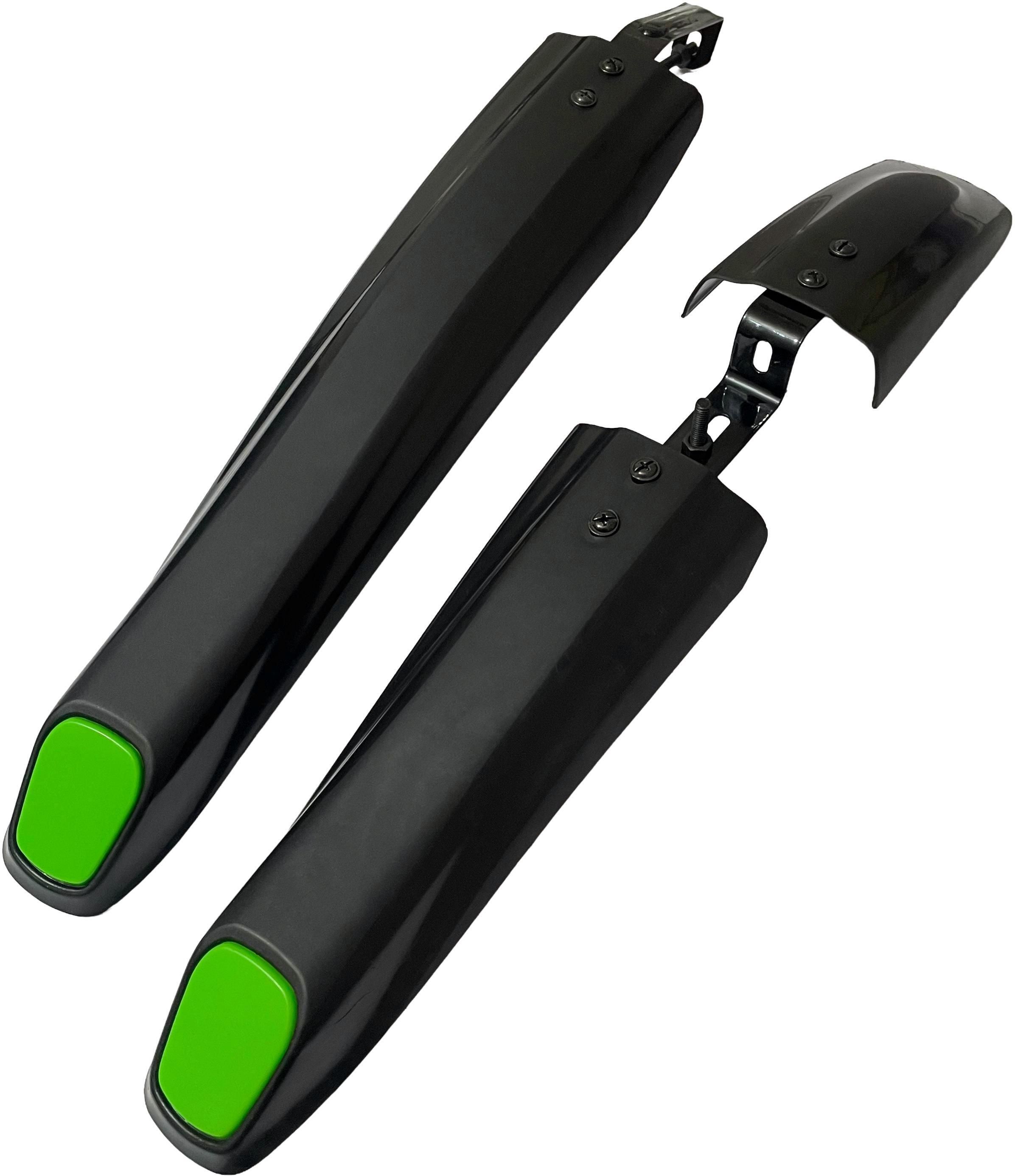 x strong Barren Green Mounting Bracket Full Length Front & Rear Fender-picture-40