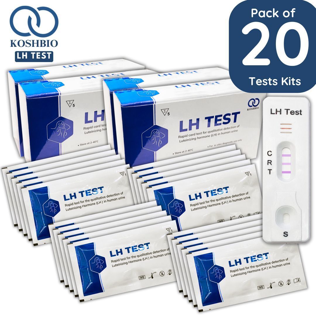 koshbio Rapid LH Test(Luteinizing hormone) in human urine Ovulation Kit-picture-11
