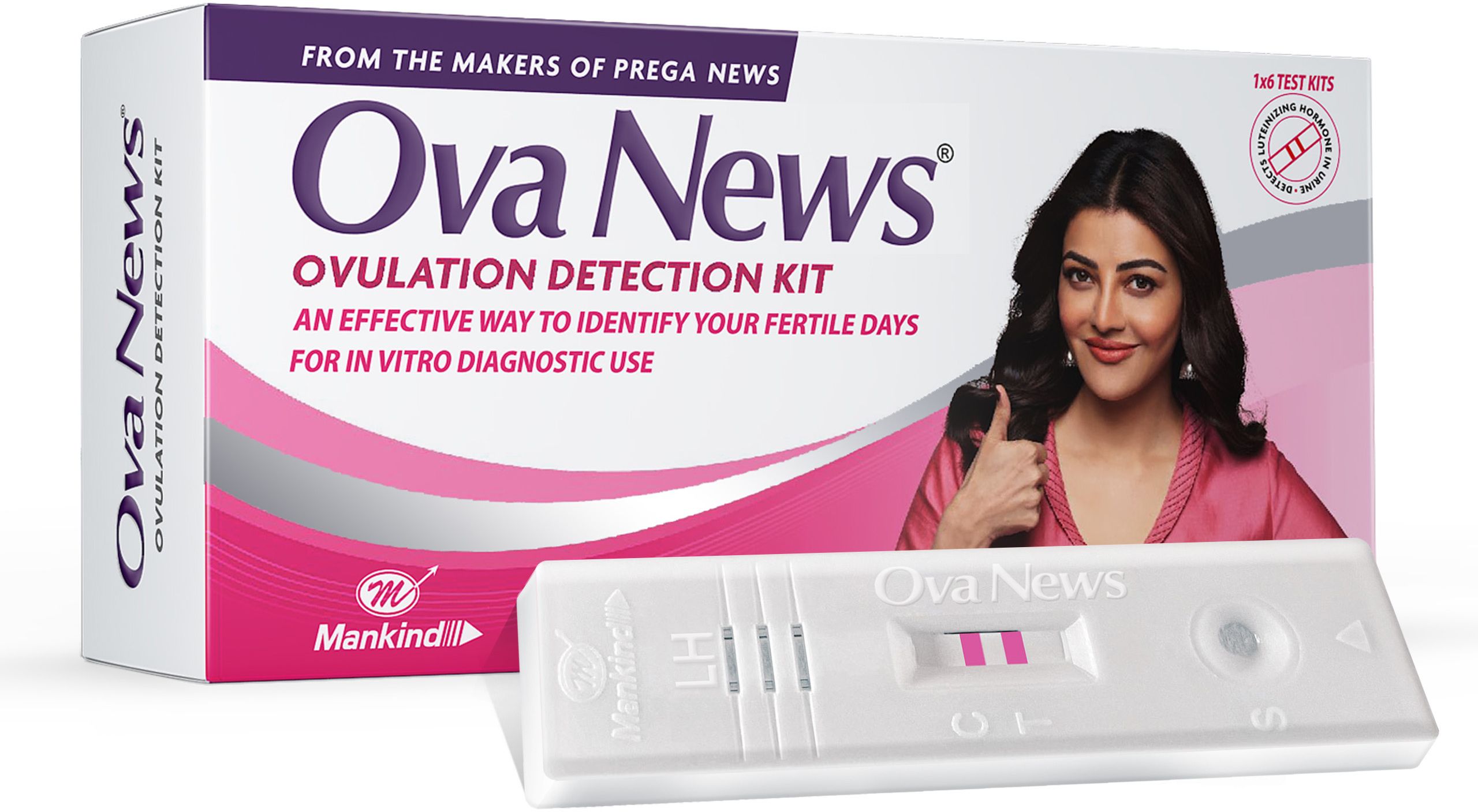 Detection Kit from Prega News Identifies Fertile Days Ovulation Kit