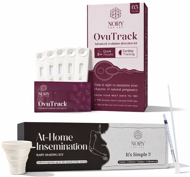 nory for you Ovulation Test Kit & Self Insemination IVI Test Kit for Women Combo Ovulation Kit-picture-47