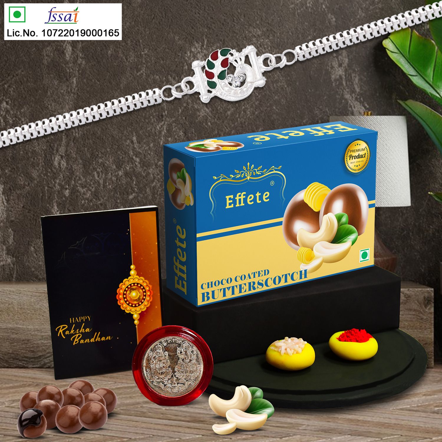 Rakhi For Brother |Rakhi with Chocolate | Rakshabandhan gift set |Y22K1_A7_BS32 Assorted Gift Box-image-45