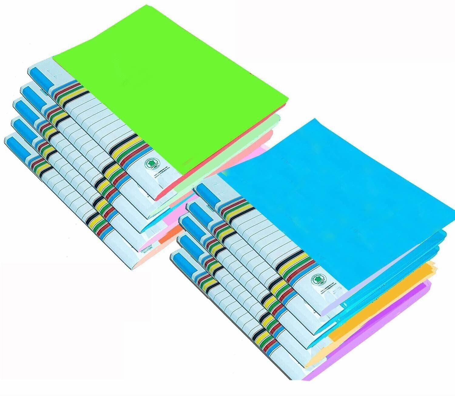 Multicolored A4 Folder Case Presentation Line Transparent Report File Document File/Presentation File with Pocket HEVY PLASTIC PLASTIC-image-41
