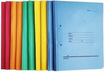 legal size / A4 size Card board spring file Files-image-5