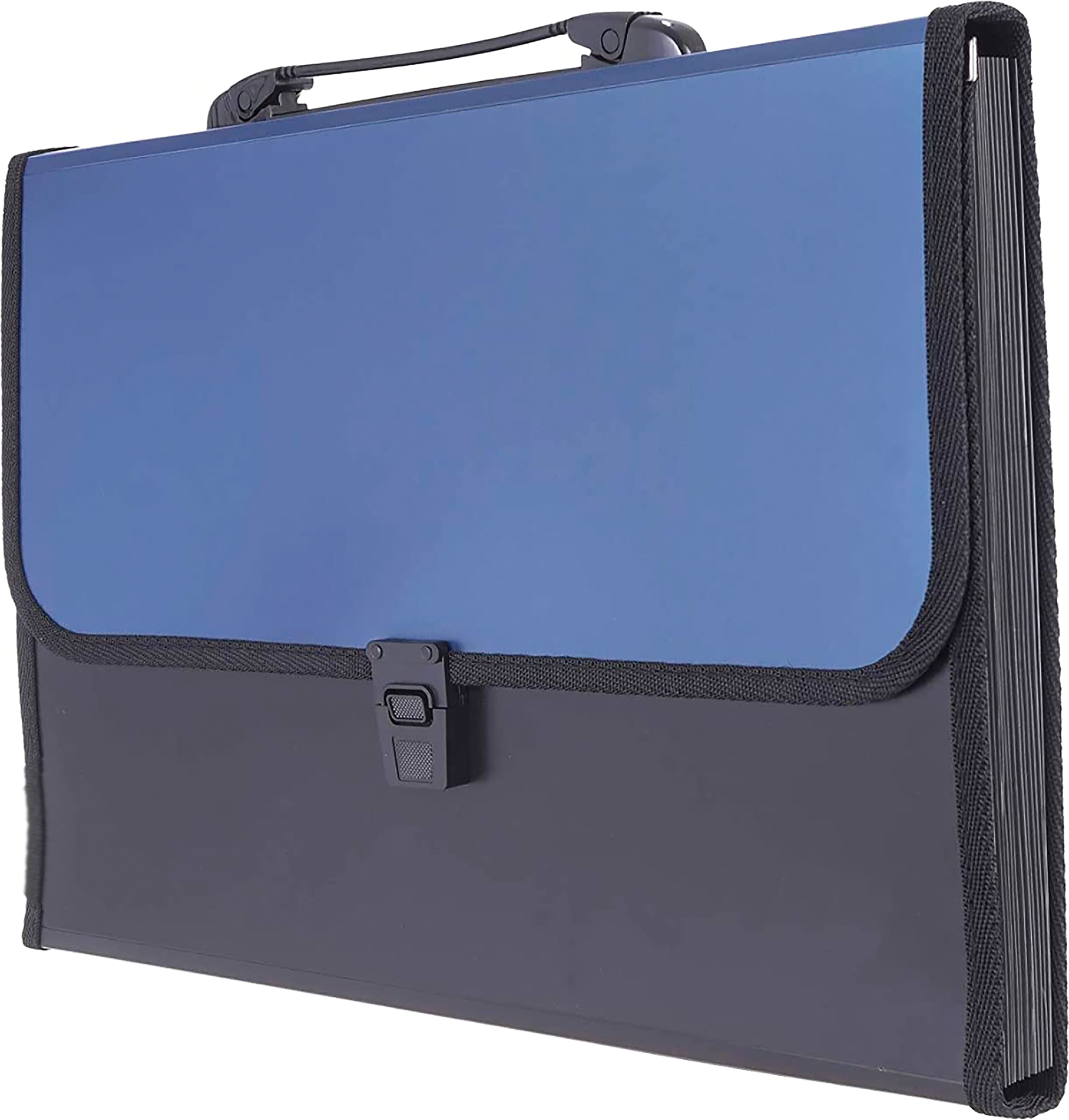Plastic 13 Pockets Expanding File Folder for Documents, Certificates, Letter A4 Size Organizer with Carry Handle-image-28