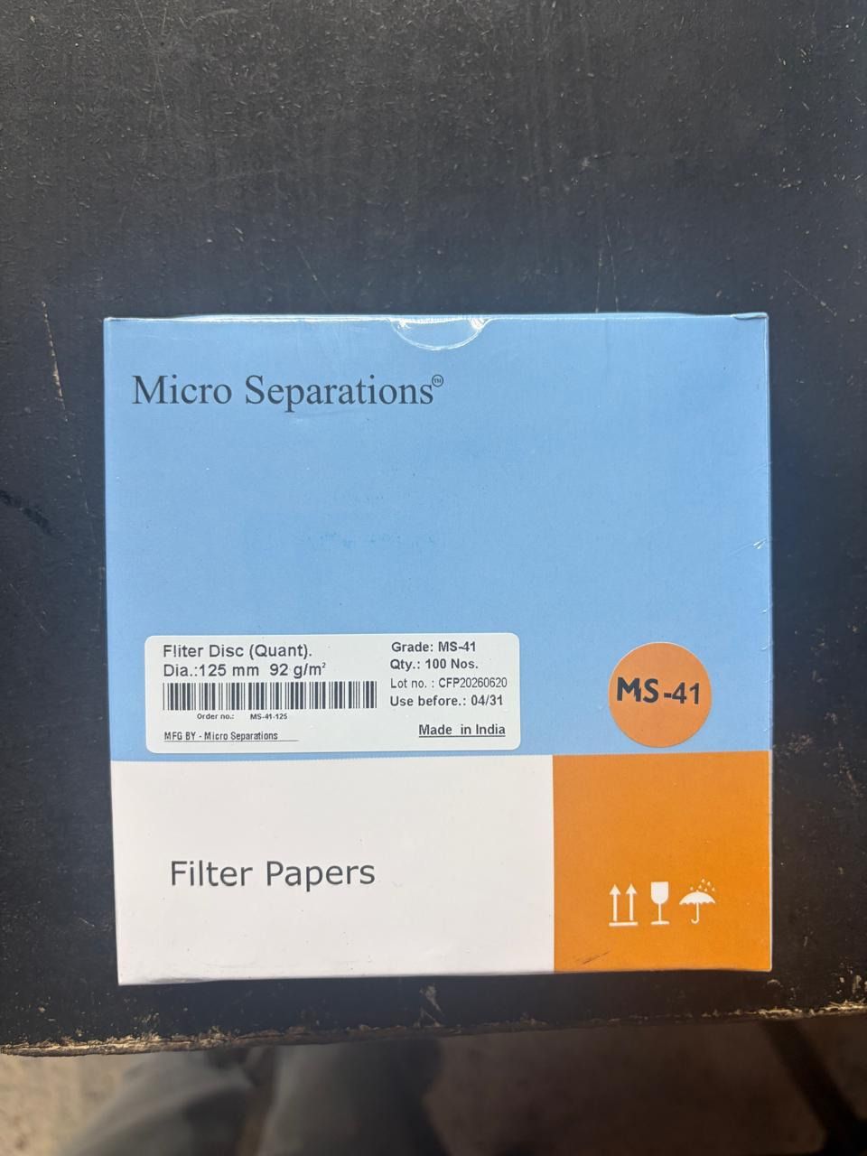 micro separations MS 41-125 Filter Paper-picture-11
