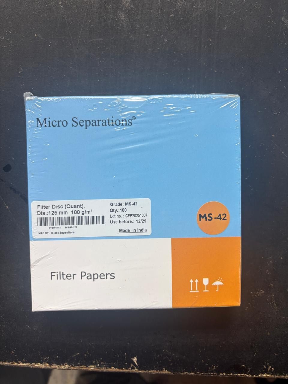 MS 42-125 Filter Paper-image-1