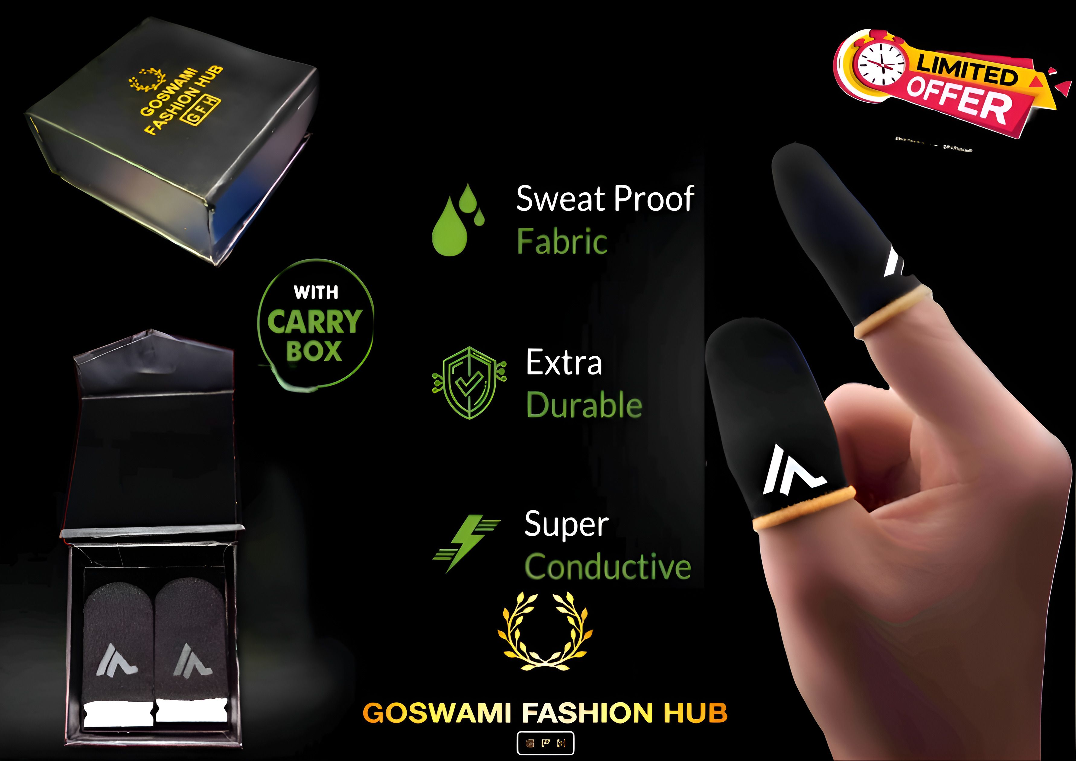 Professional Premium Gaming Finger Sleeve