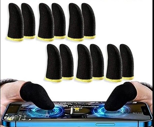 Black-Blue Color Finger Sleeve-image-8