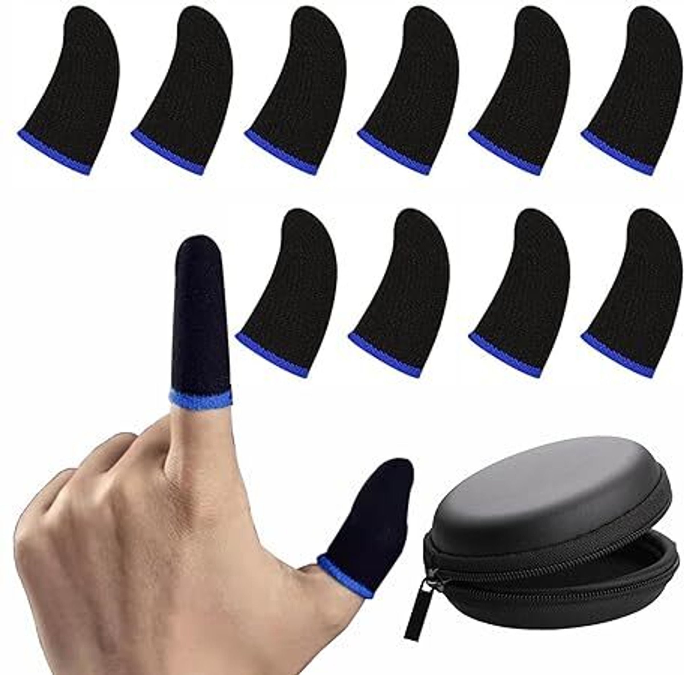 plexus enterprises Good Elasticity,Gaming Finger Sleeves | Smooth Touch for Mobile Gaming Finger Sleeve-picture-20