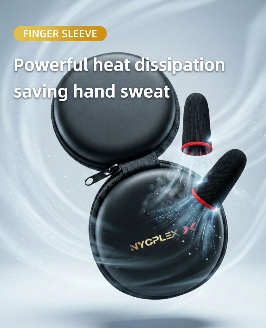 Thumb & Finger Sleeve for Mobile Game Anti-Sweat With Pouch Finger Sleeve-image-19