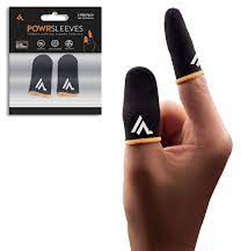 finger sleeve cap for sweat breathable full touch screen to Mobile Finger Sleeve