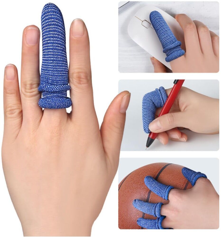 digital shoppy Finger Cots, Blue, Elastic ,Gardening, Fitness and Writing(X002KMXAUB) Finger Sleeve-picture-32