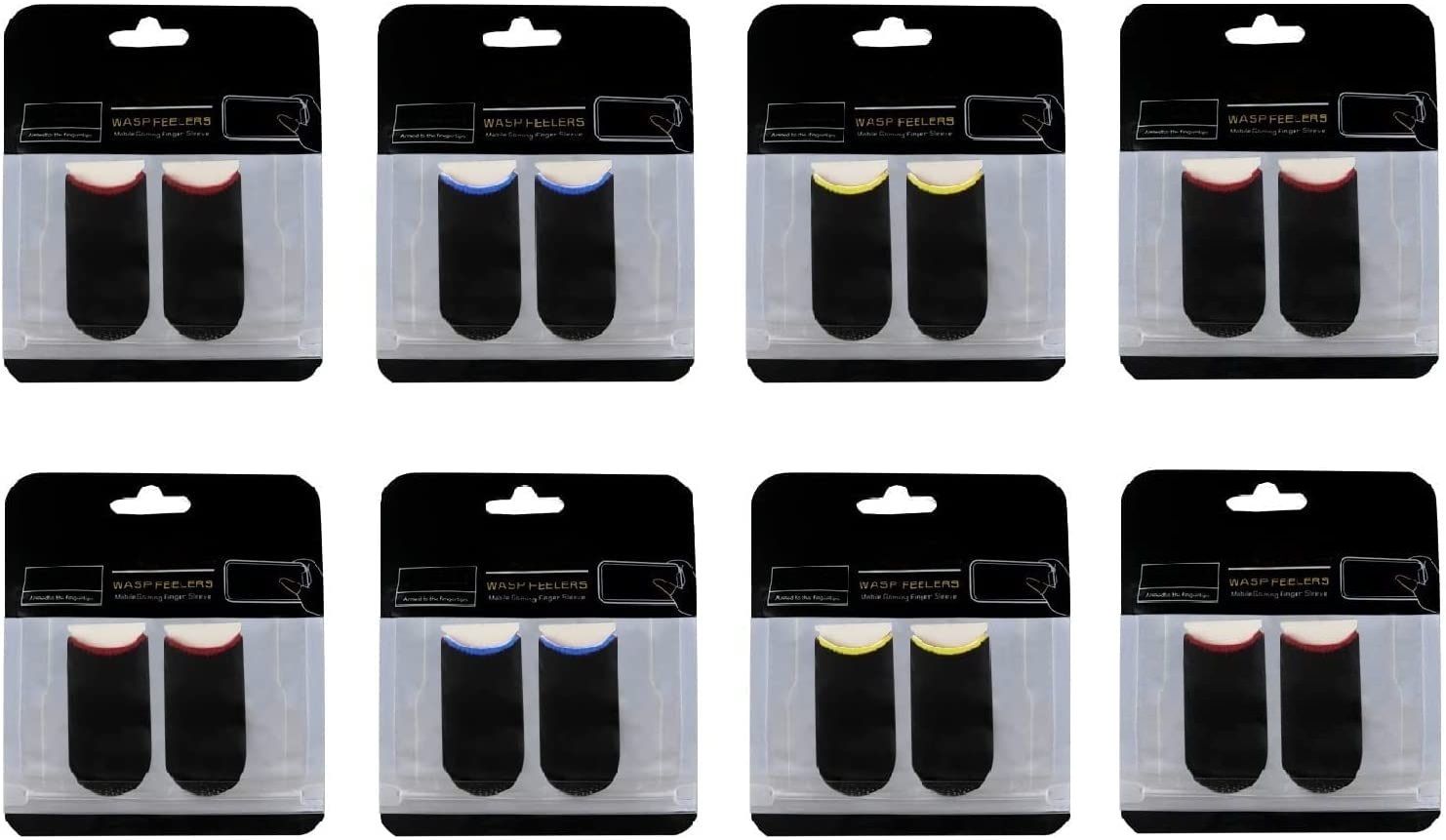 Touch Screen Finger Sleeve for Pubg Mobile Phone Gaming Gloves 08 Pair Finger Sleeve-image-47
