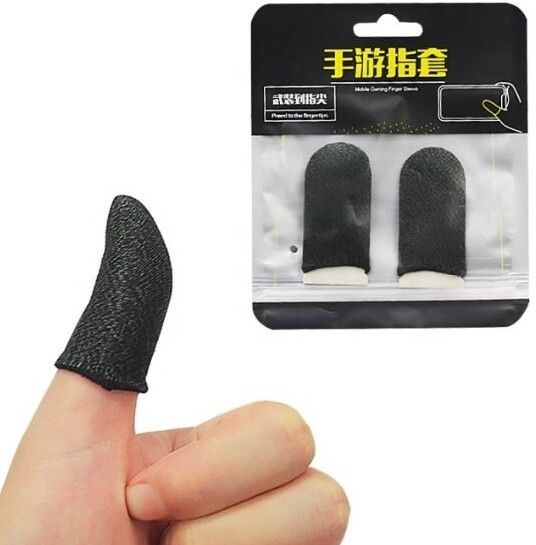rudra store Super Quality Gaming Thumb & Finger Finger Sleeve-picture-14