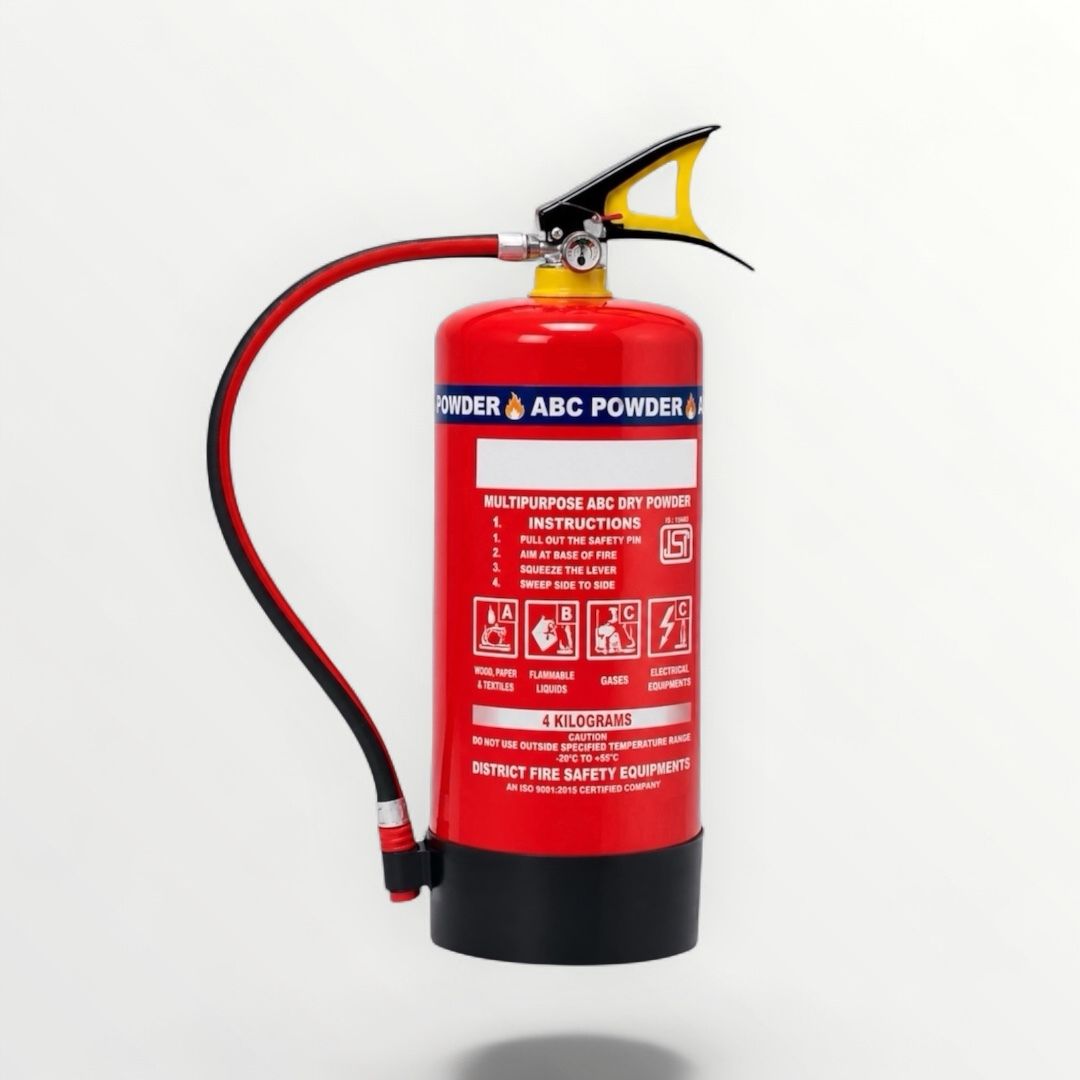 ABC Fire Extinguisher 4 KG Suitable for Homes and Industries Fire Extinguisher Mount-image-42