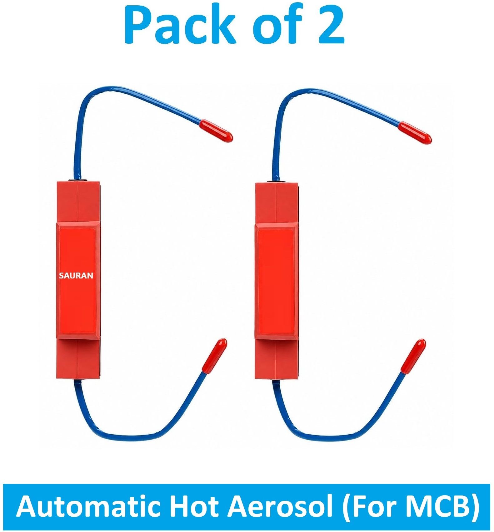sauran Pack of 2 Hot Aerosol Automatic Fire Suppression System for Electrical AHA3.2 Fire Extinguisher Mount-picture-29
