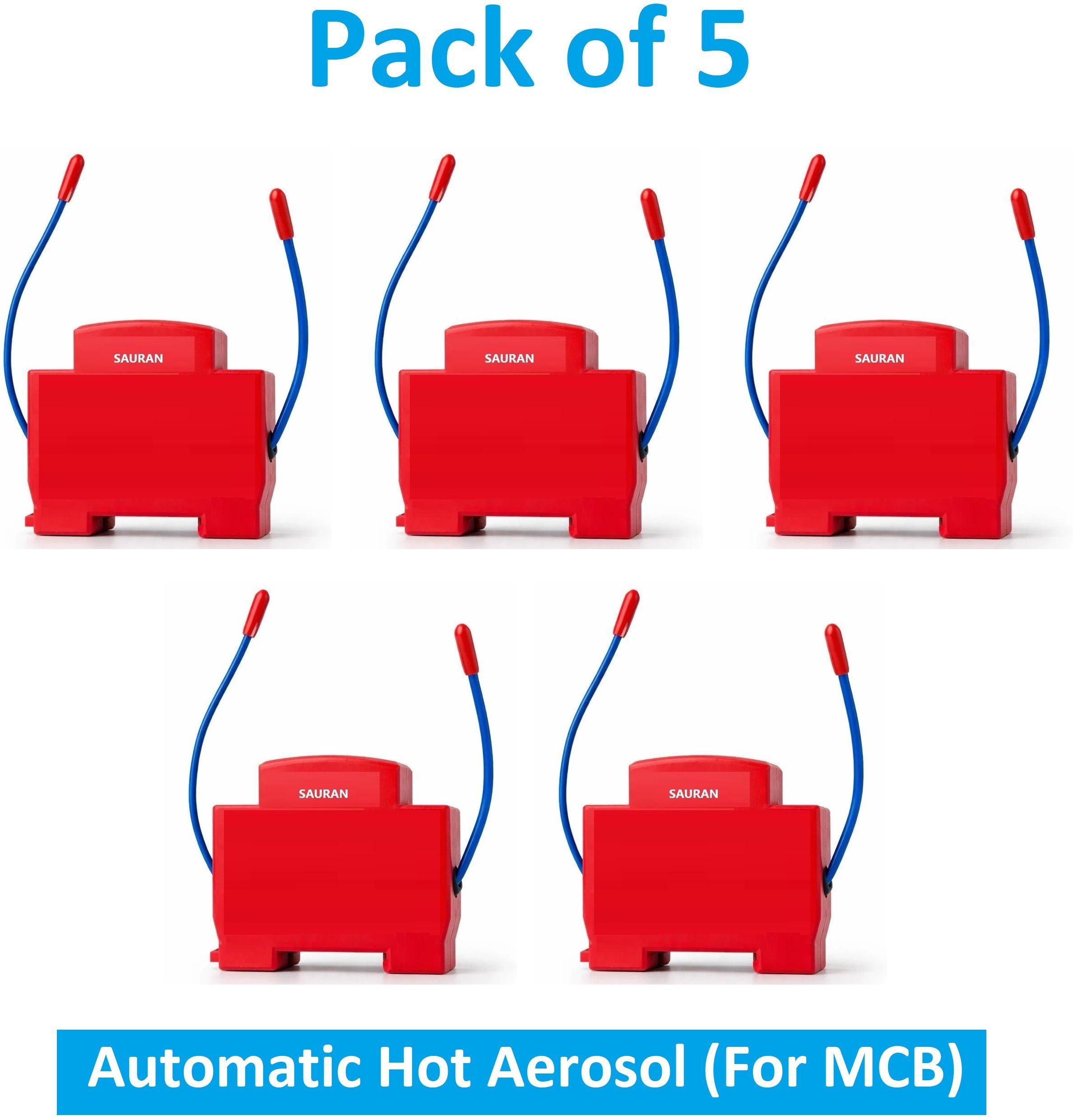 sauran Pack of 5 Hot Aerosol Automatic Fire Suppression System for Electrical AHA11.3 Fire Extinguisher Mount-picture-24