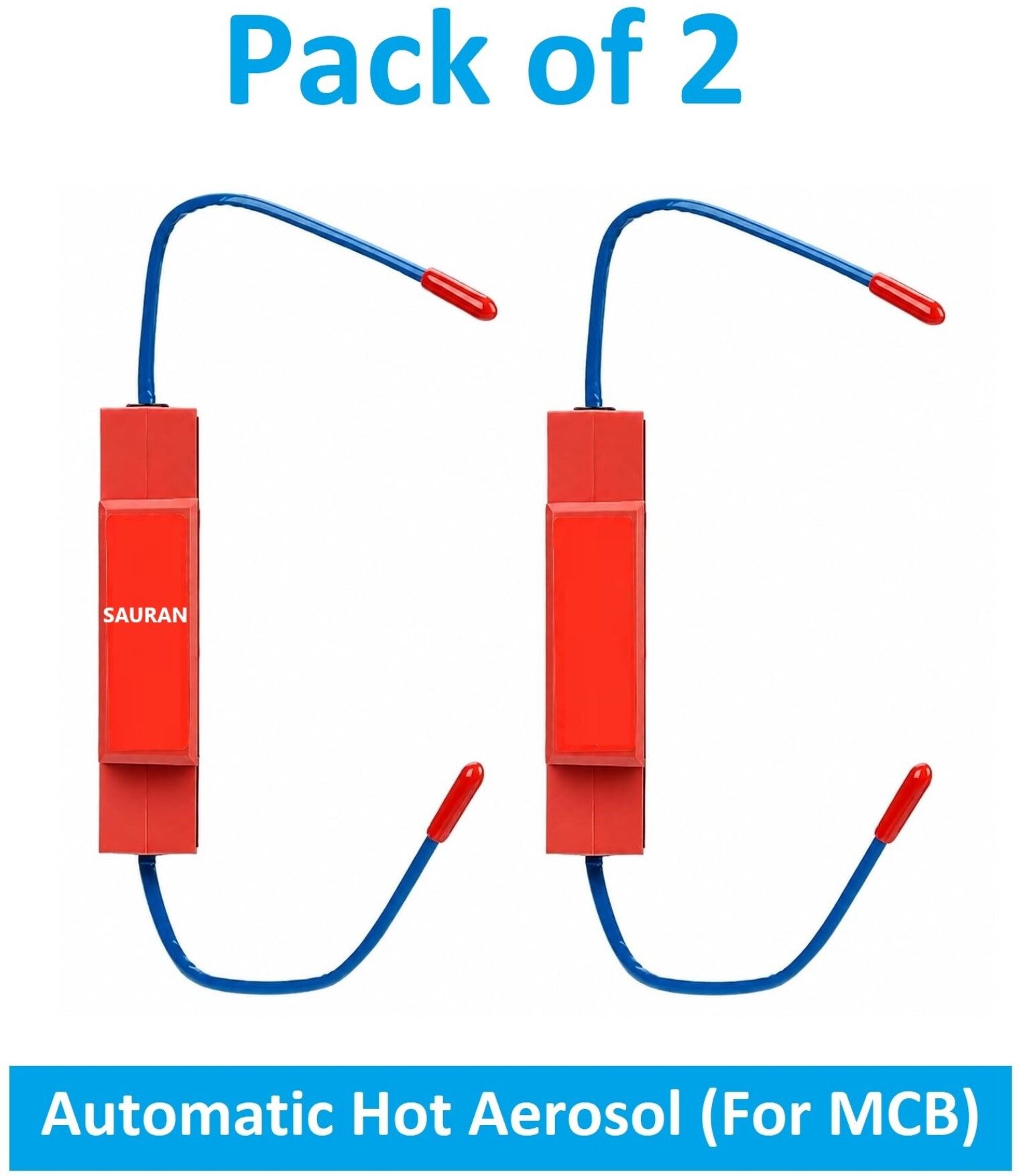 sauran Pack of 2 Hot Aerosol Automatic Fire Suppression System for Electrical AHA20.2 Fire Extinguisher Mount-picture-35