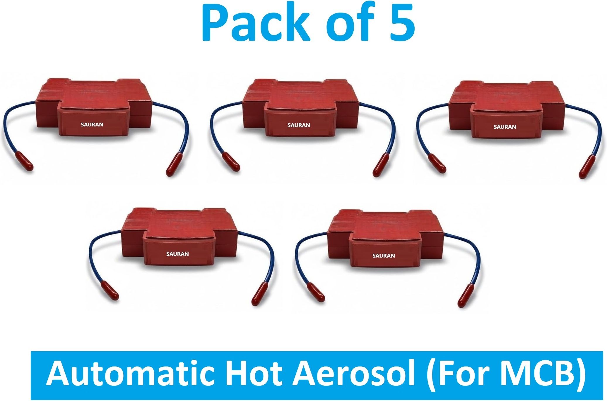sauran Pack of 5 Hot Aerosol Automatic Fire Suppression System for Electrical AHA2.3 Fire Extinguisher Mount-picture-27