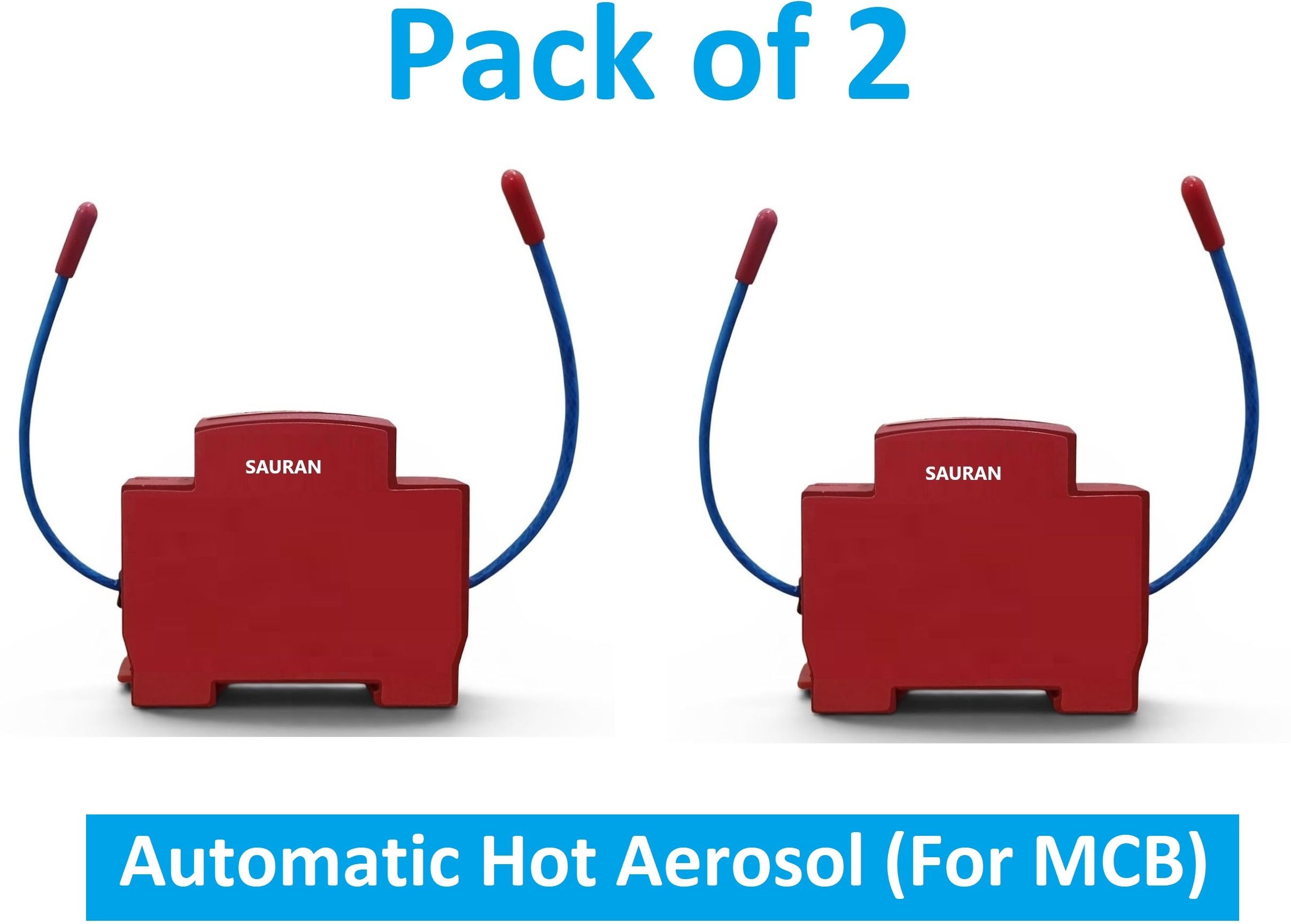 sauran Pack of 2 Hot Aerosol Automatic Fire Suppression System for Electrical AHA9.2 Fire Extinguisher Mount-picture-5