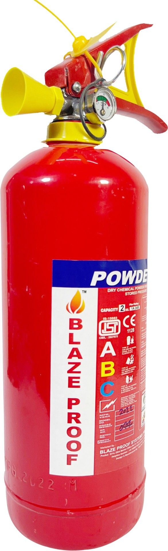 ABC 2kG Fire Extinguisher Mount