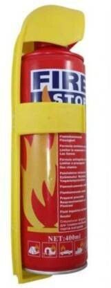 Fire Stop Extinguisher for Home, Car with Stand 500 ml Fire Extinguisher Mount (PACK OF 1) Fire Extinguisher Mount