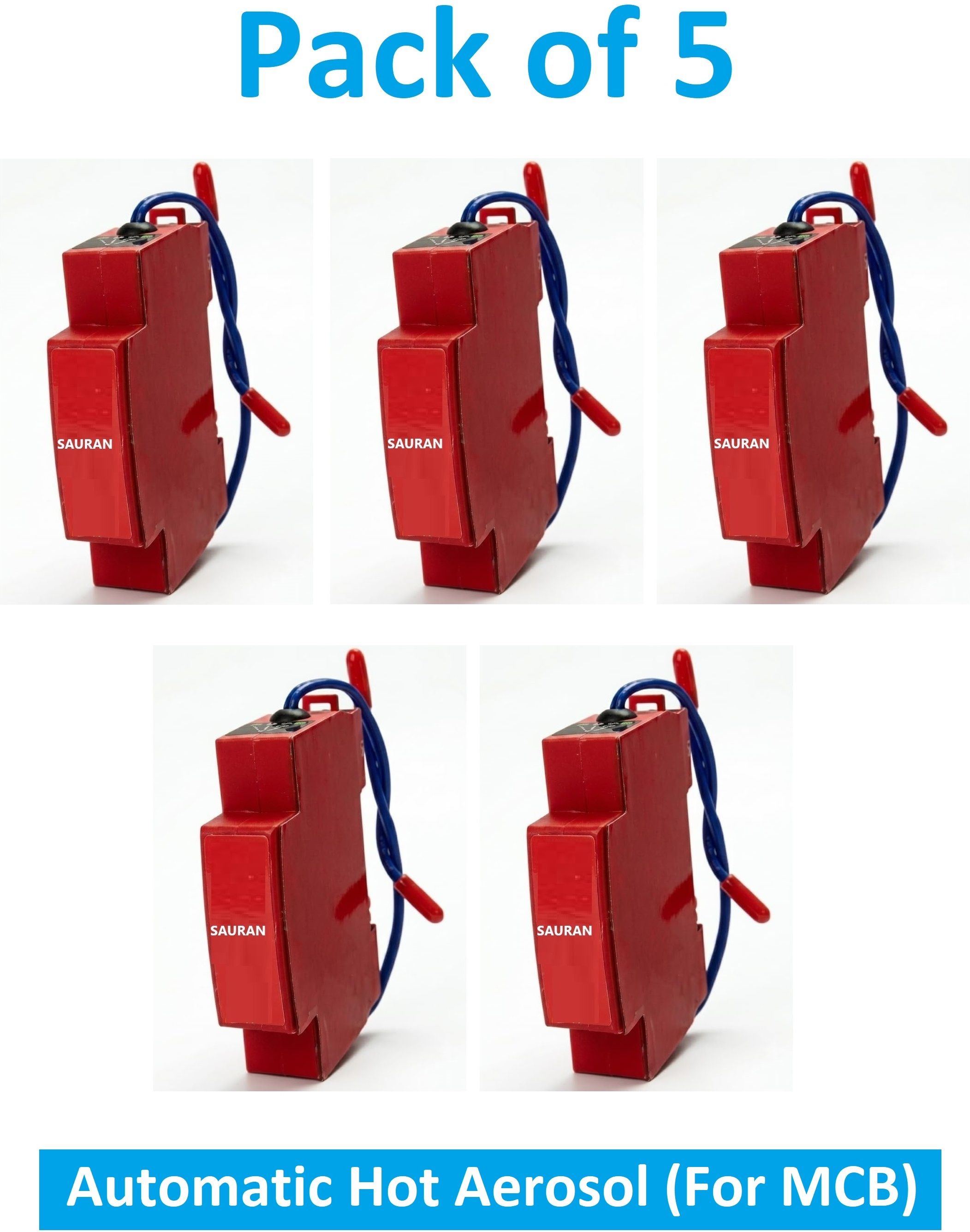 sauran Pack of 5 Hot Aerosol Automatic Fire Suppression System for Electrical AHA10.3 Fire Extinguisher Mount-picture-26