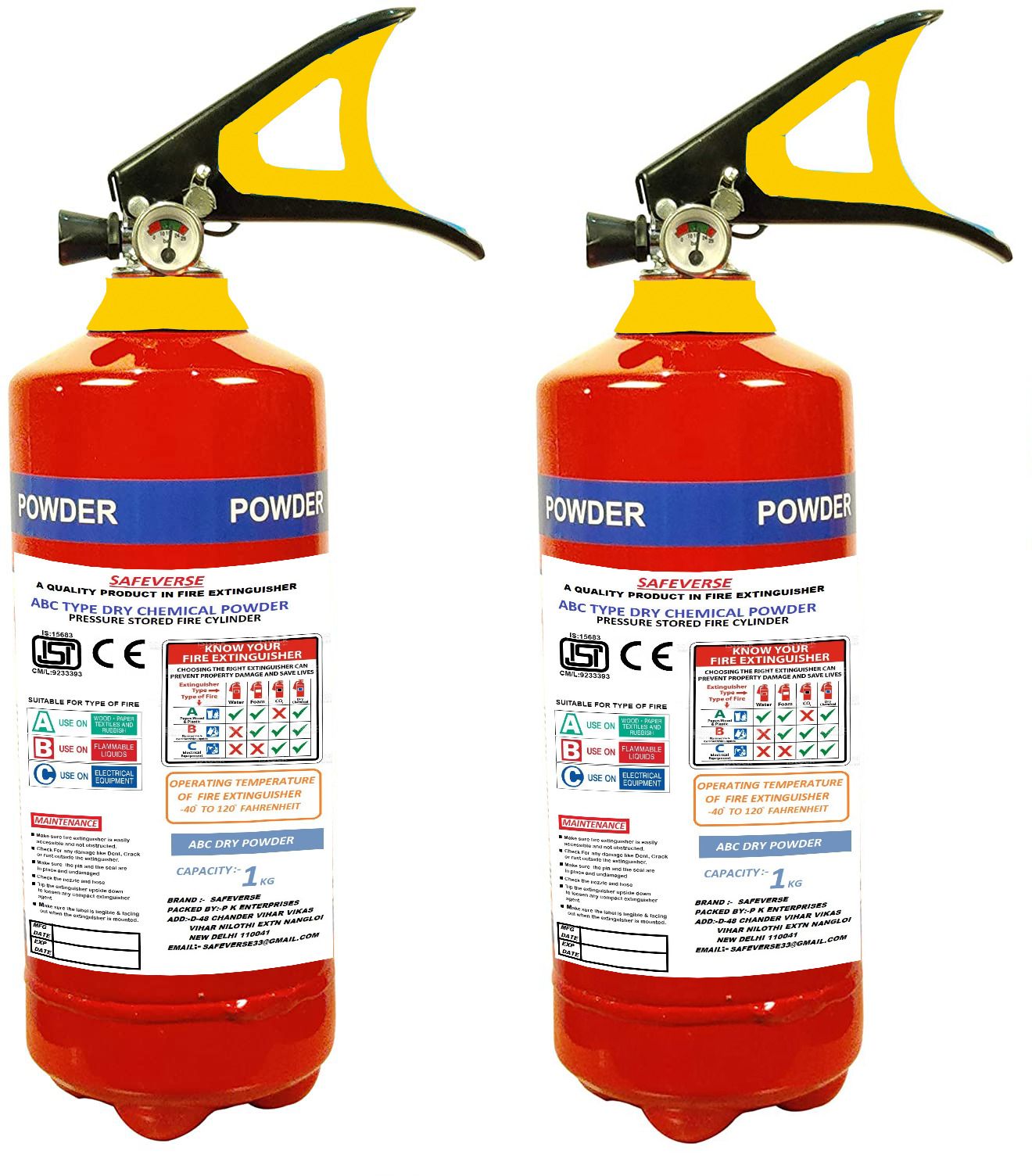 ABC-1KG-2 Fire Extinguisher Mount-image-27