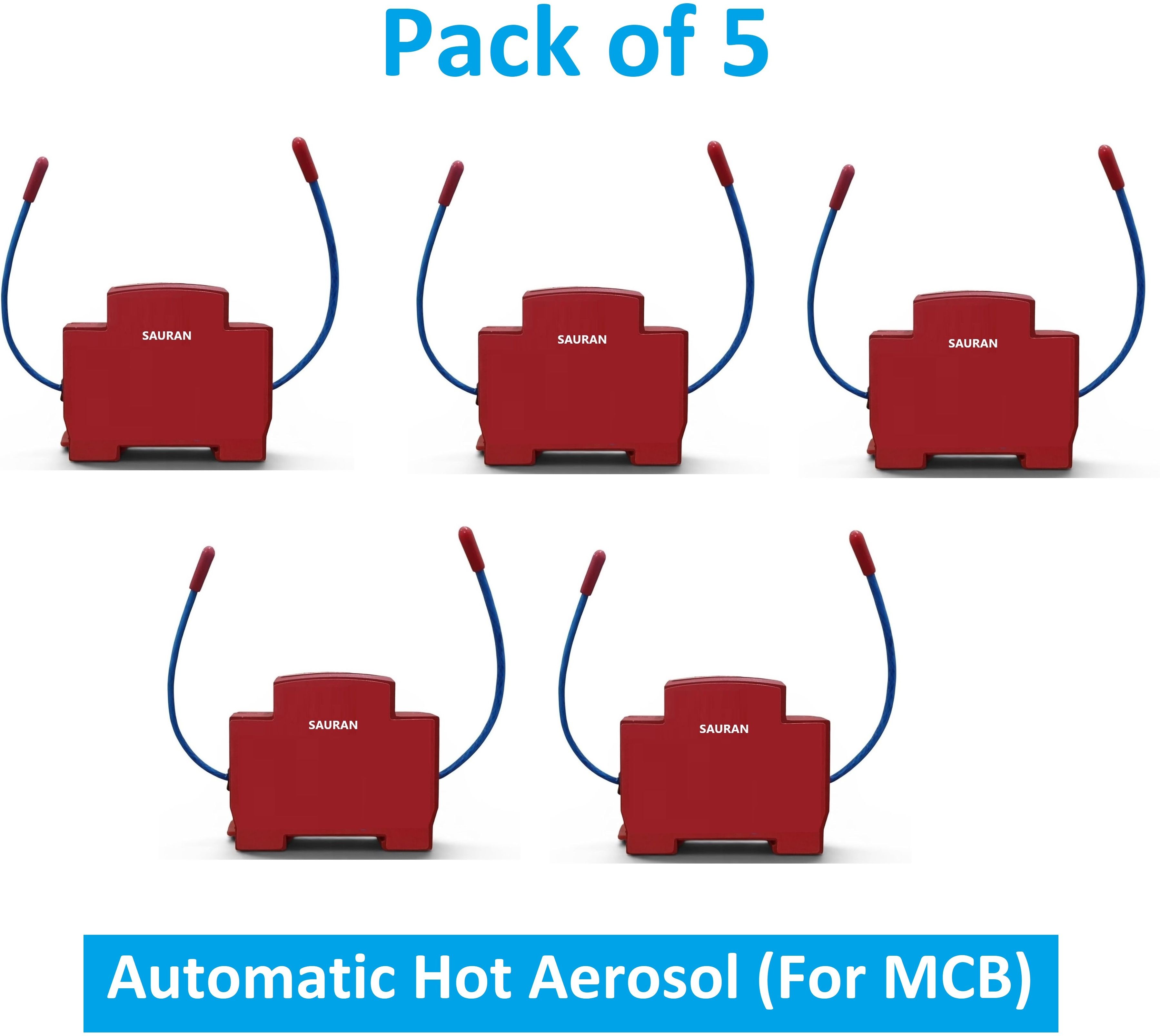 sauran Pack of 5 Hot Aerosol Automatic Fire Suppression System for Electrical AHA1.3 Fire Extinguisher Mount-picture-36