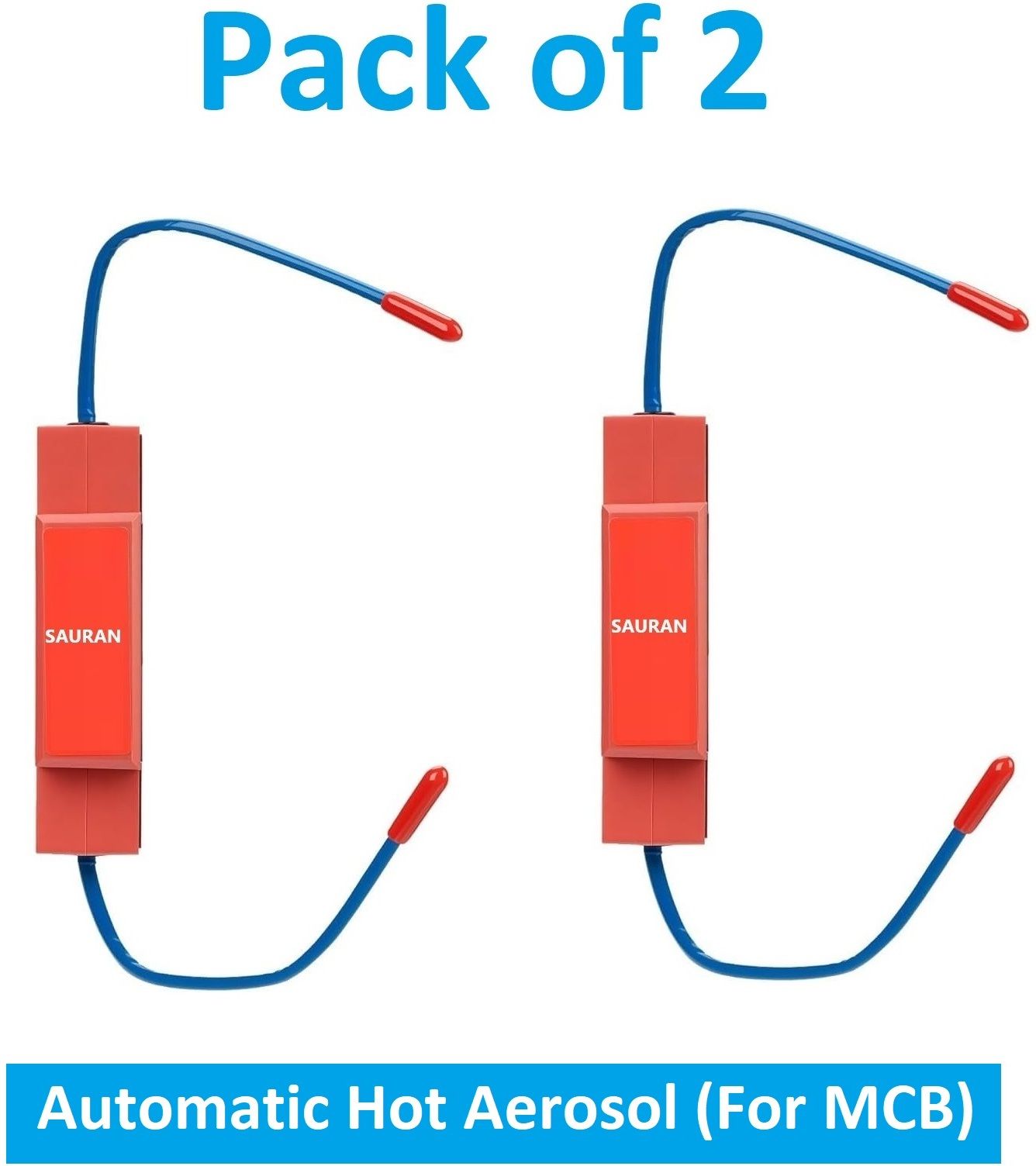sauran Pack of 2 Hot Aerosol Automatic Fire Suppression System for Electrical AHA4.2 Fire Extinguisher Mount-picture-20