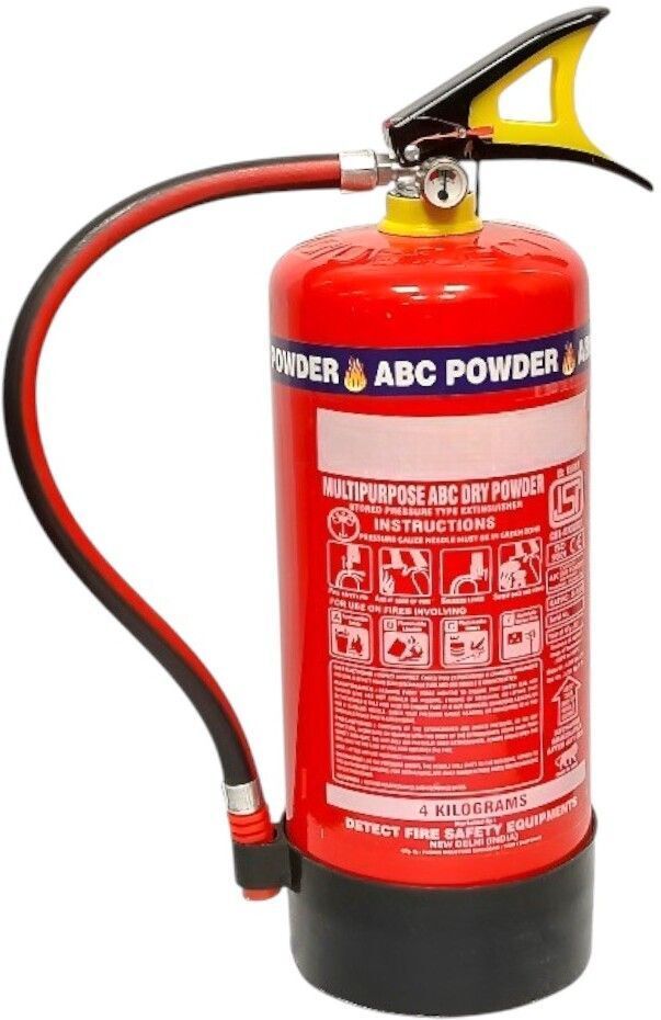 ISI Certified 4kg Dry Powder Fire Extinguisher – Ideal for Industrial Safety Fire Extinguisher Mount-image-25