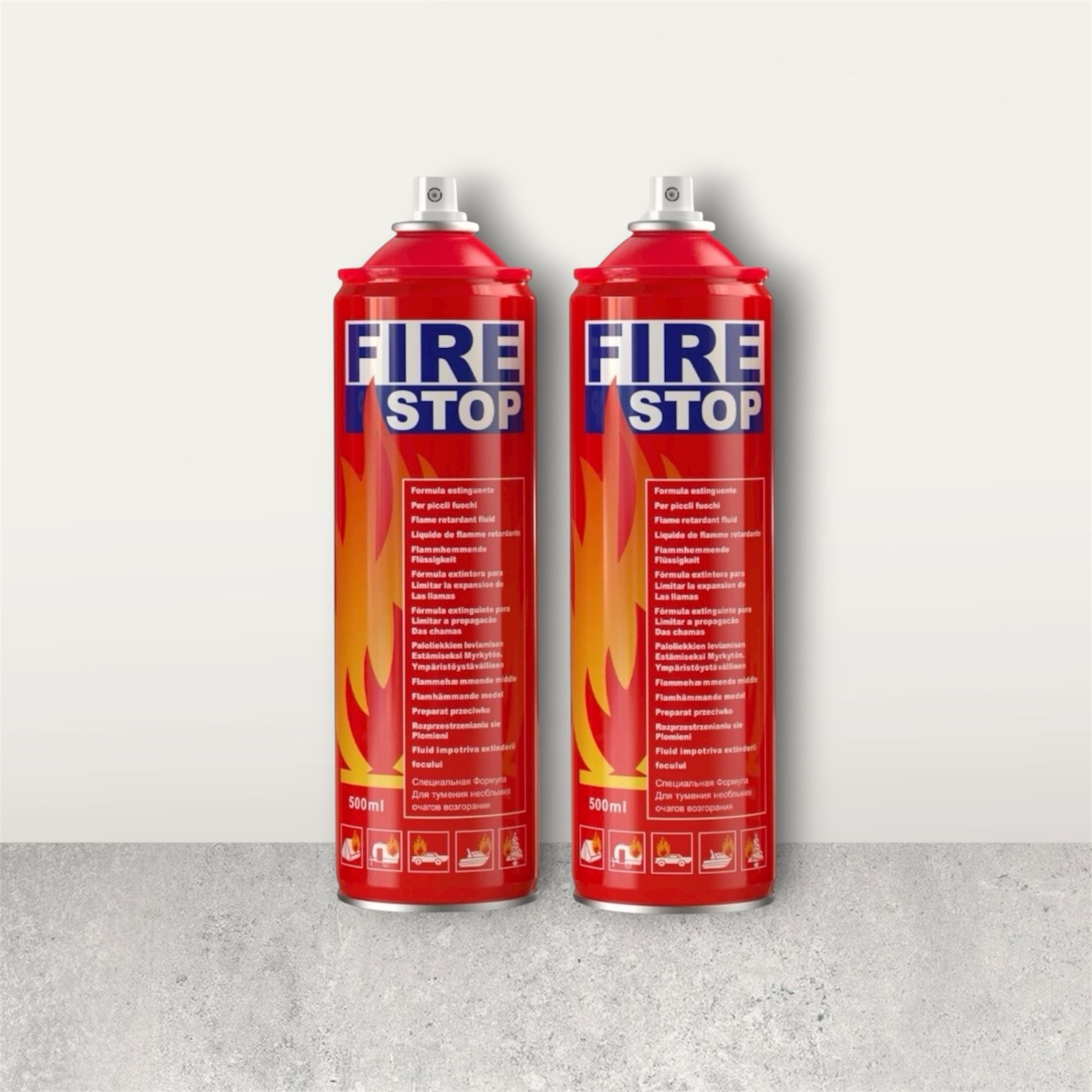 Fire Stop Car Fire Extinguisher Spray Compact & Portable Safety Equipment Fire Extinguisher Mount-image-42