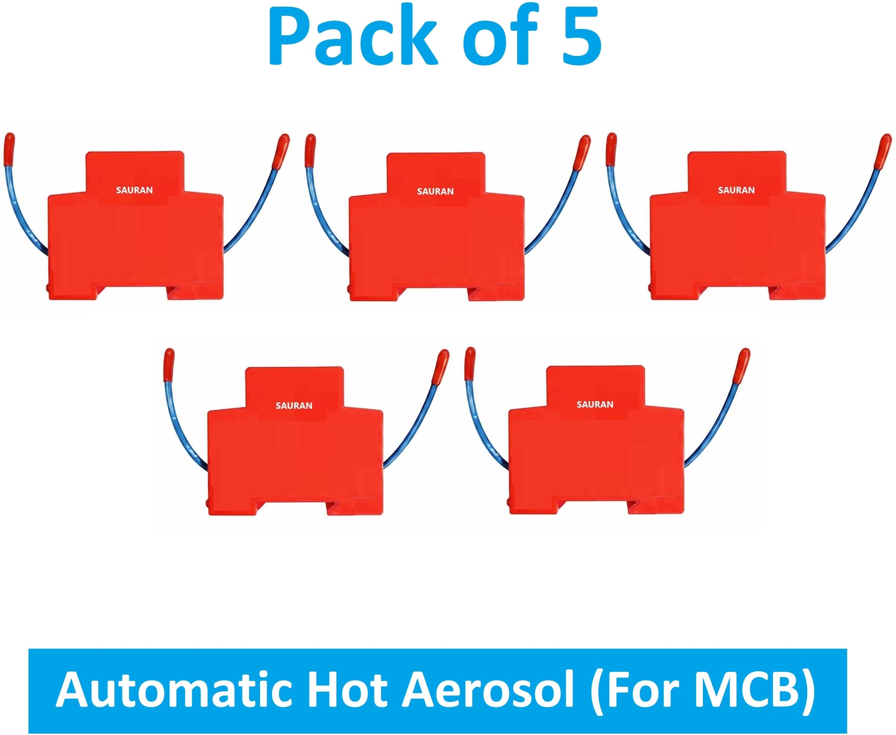 sauran Pack of 5 Hot Aerosol Automatic Fire Suppression System for Electrical AHA24.3 Fire Extinguisher Mount-picture-16