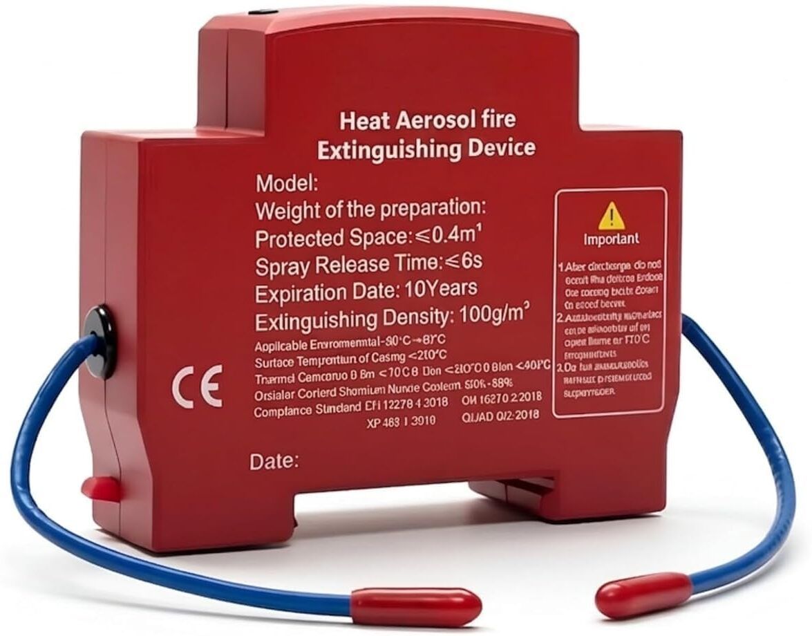 Automatic Heat Activated Aerosol Fire Suppression Extinguishing Device Fire Extinguisher Mount-image-26